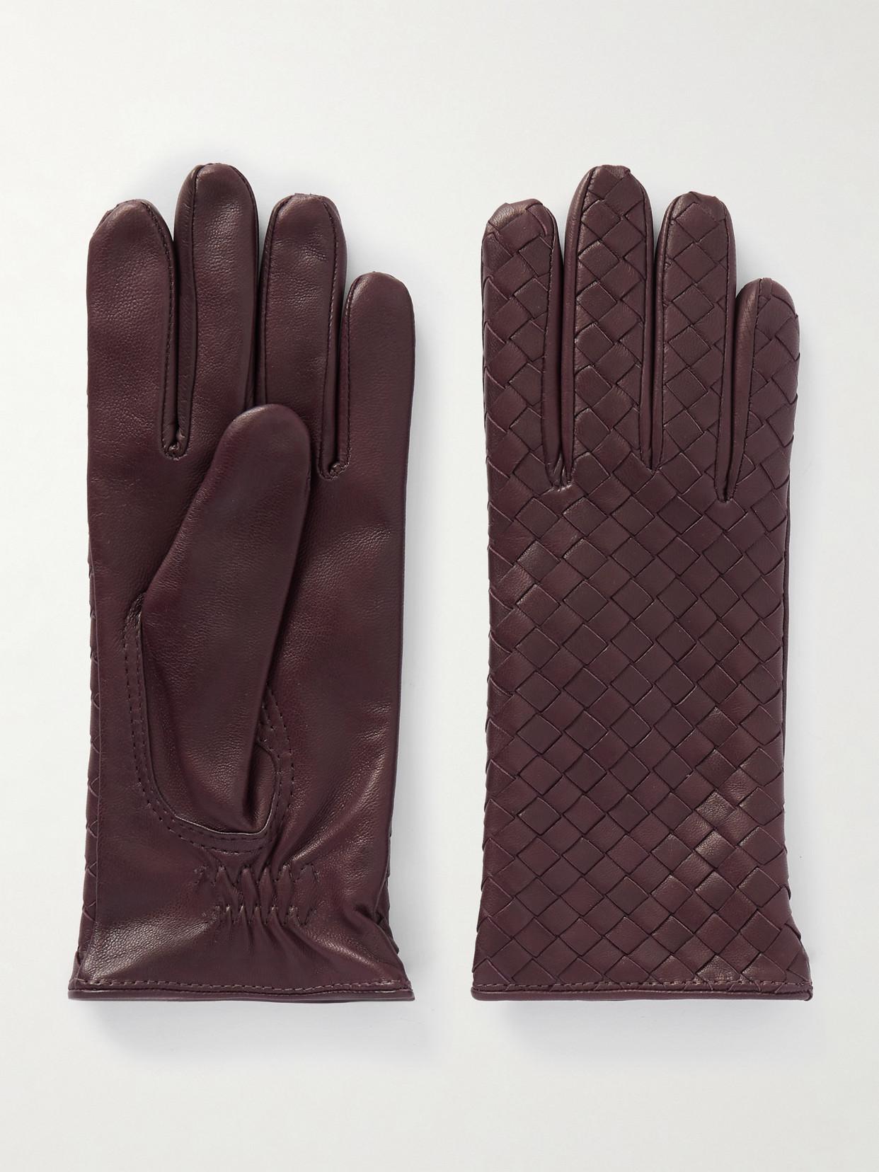 Bottega Veneta Glove Brown / ボッテガ レザー 手袋 Women's Women gloves | Bottega Veneta® US