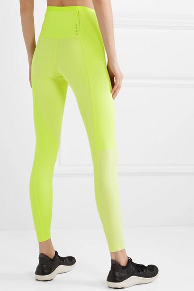 neon yellow leggings nike