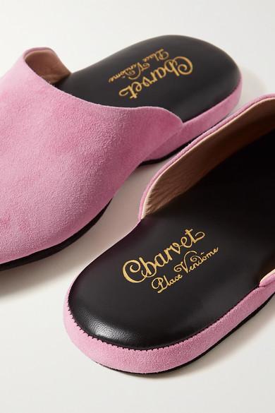 Charvet Women's Suede Slippers