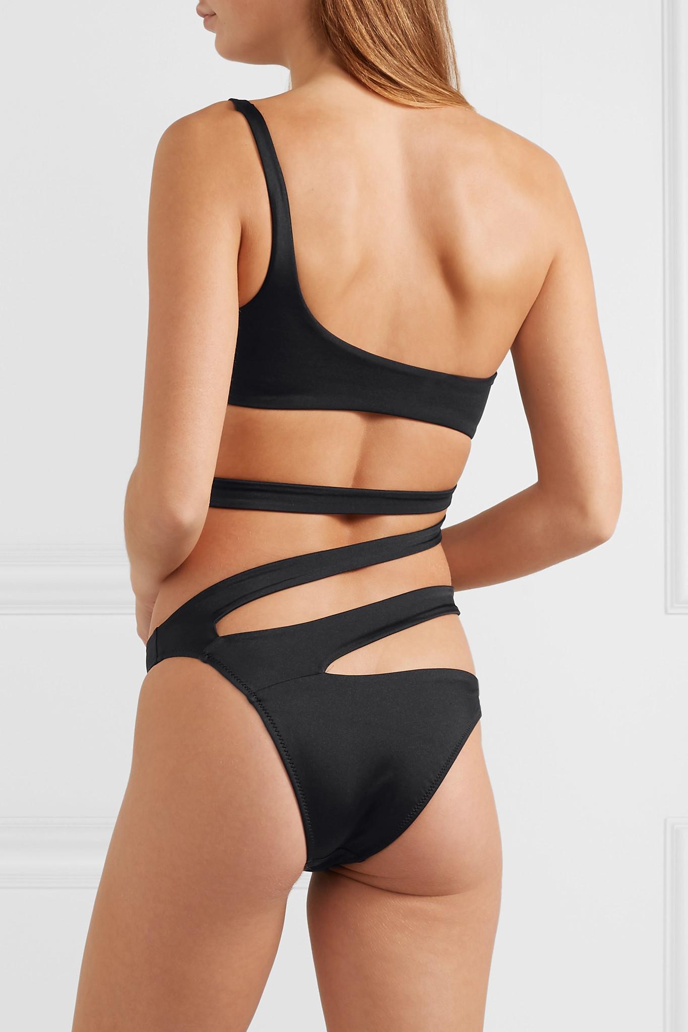 ブラック ワンピース ショートカバーアップ Agent Provocateur ブラック ワンピース ショートカバーアップ Agent Provocateur