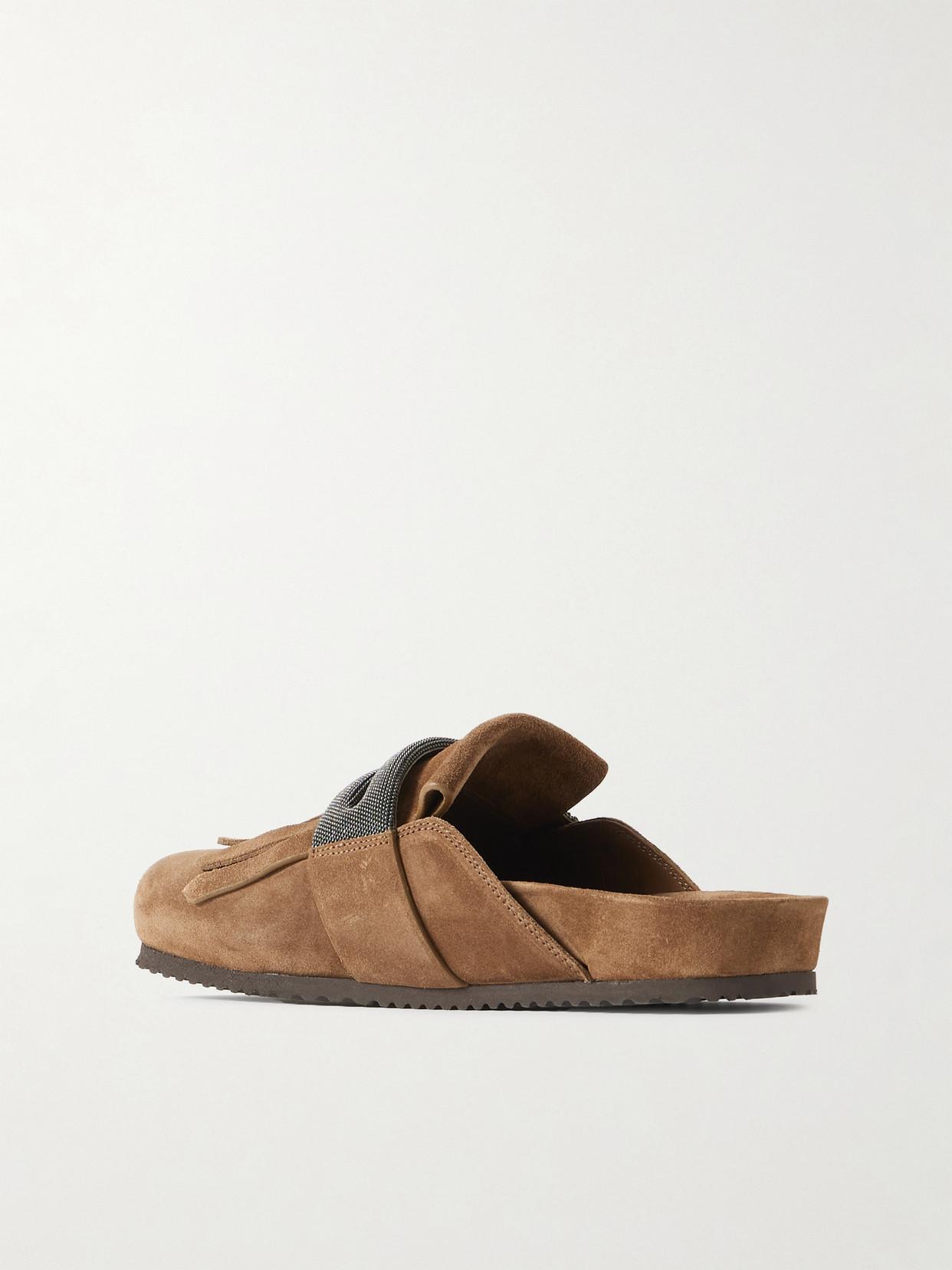 ブルネロクチネリ Brunello Cucinelli Raffia Slippers Brunello Cucinelli Raffia slippers Brunello Cucinelli