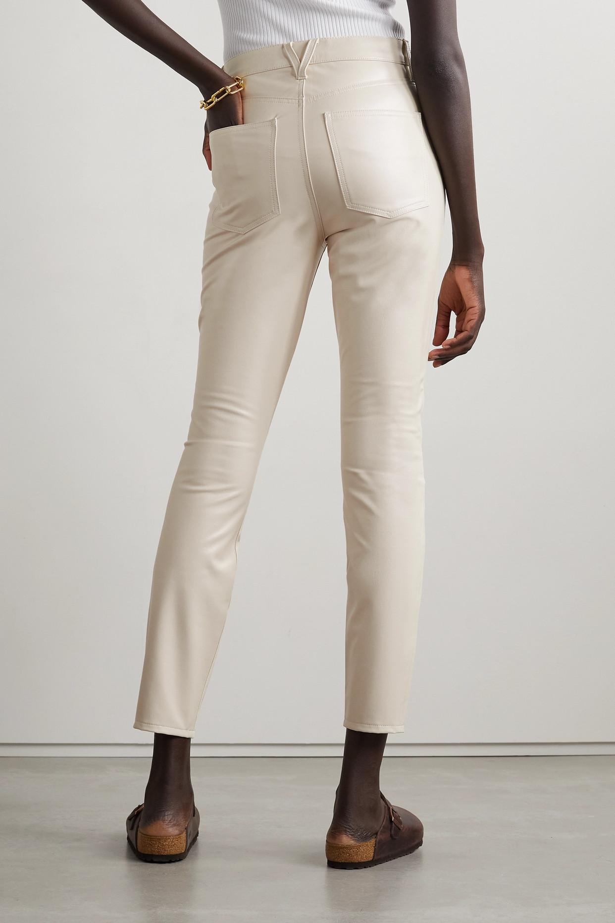 Veronica Beard Debbie Faux Leather 
