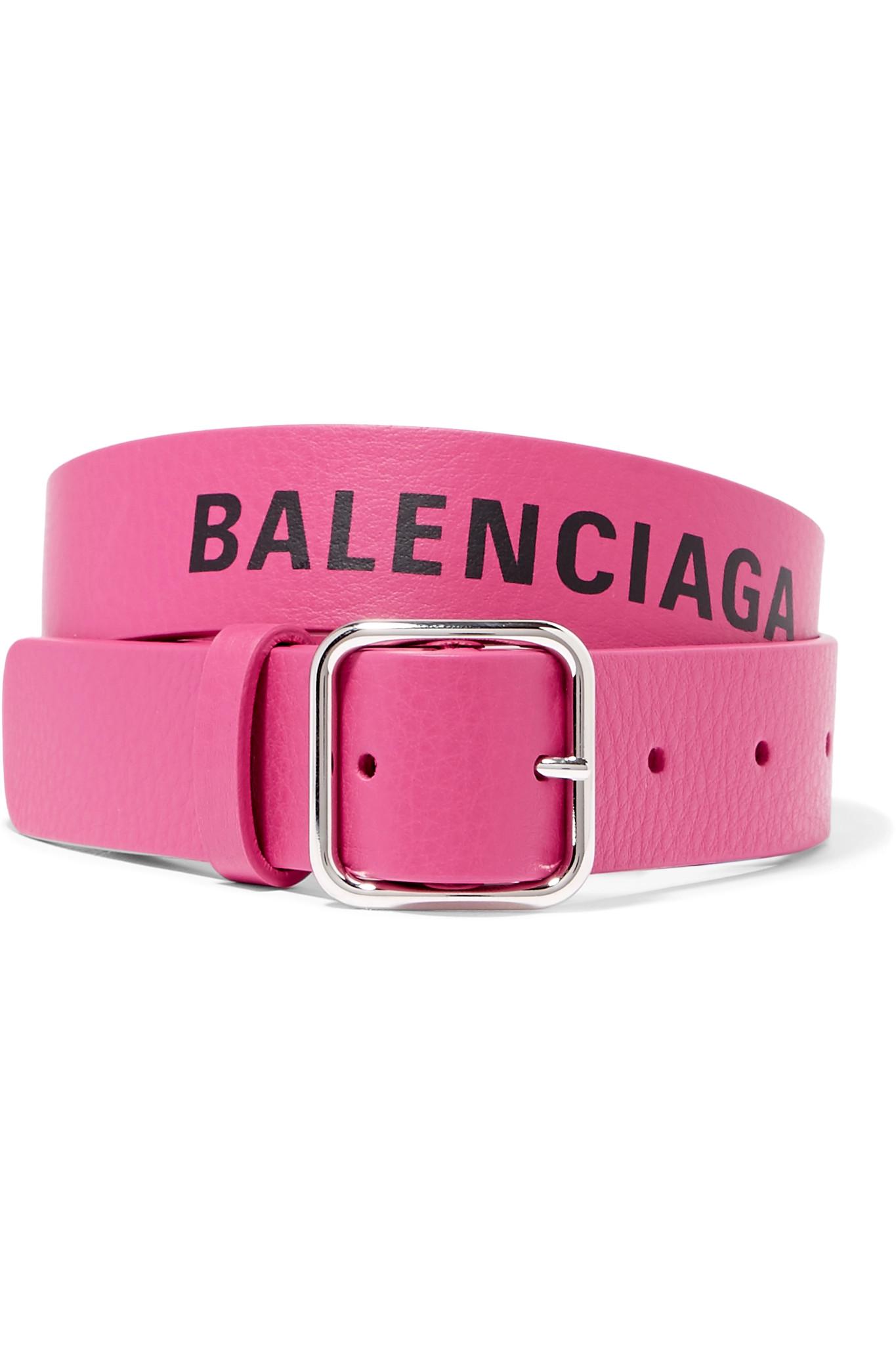 Balenciaga pink belt Clearance