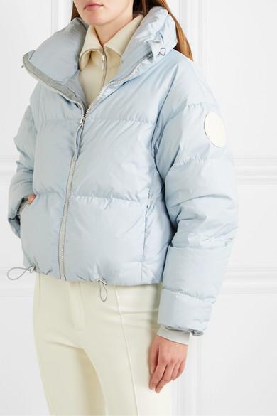 CORDOVA The Mont Blanc Cropped Quilted Down Ski Jacket in Blue | Lyst
