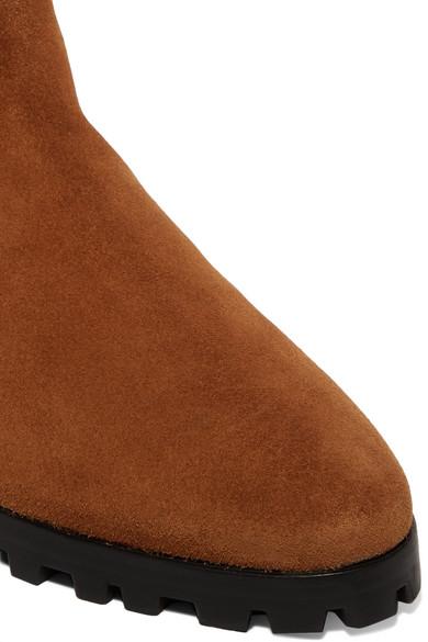 stuart weitzman riley suede ankle boots