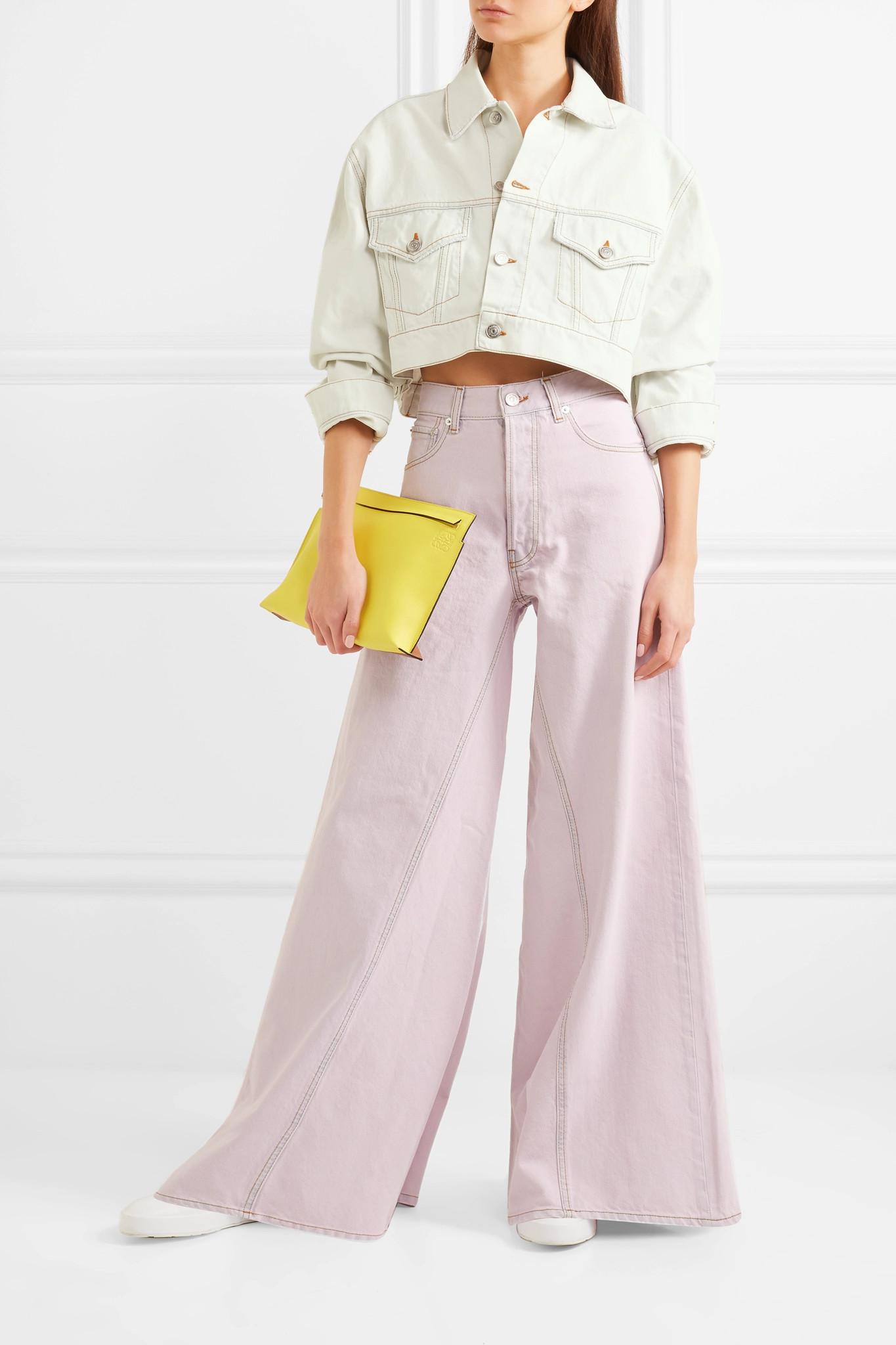 عرب Pelagic النوع ganni denim runway 