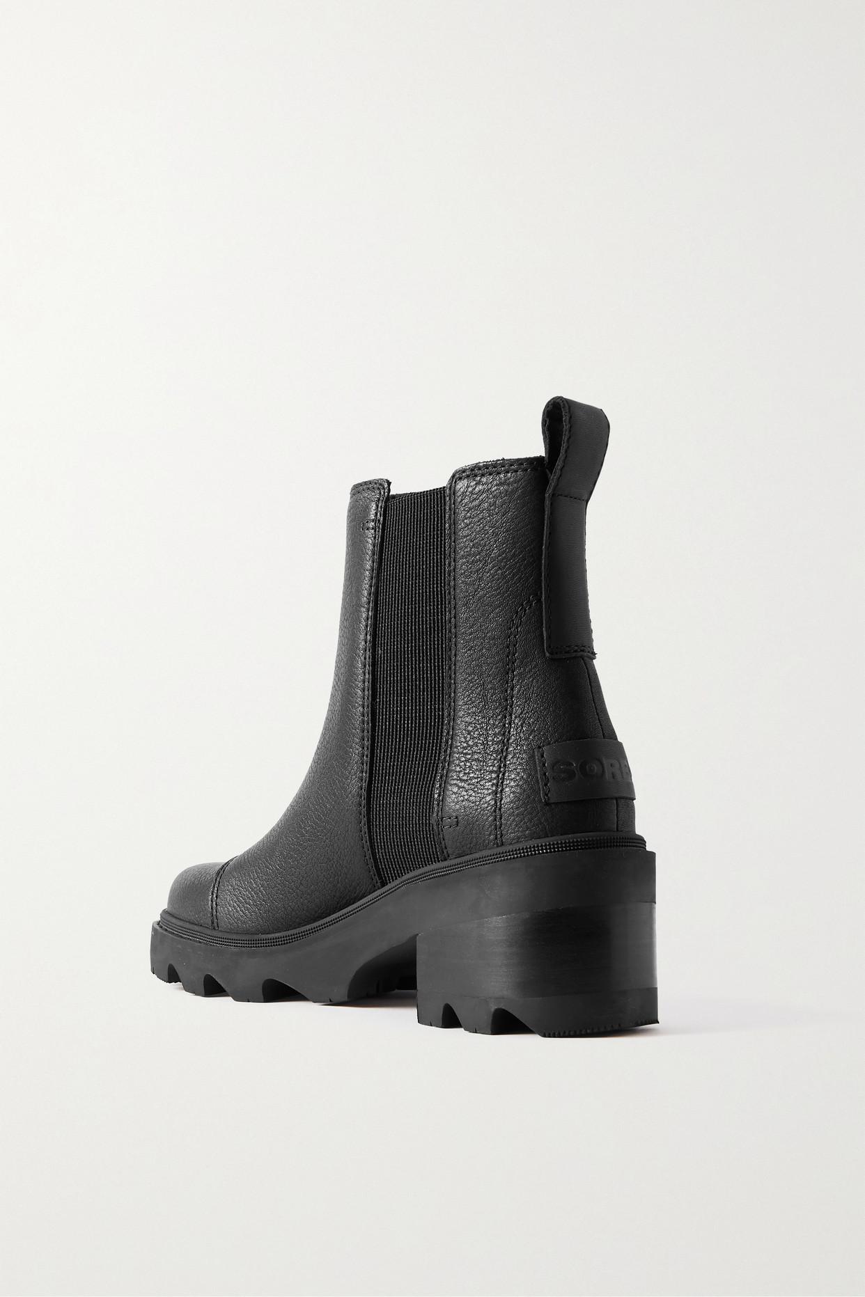 Joan Now Textured leather Chelsea Boots