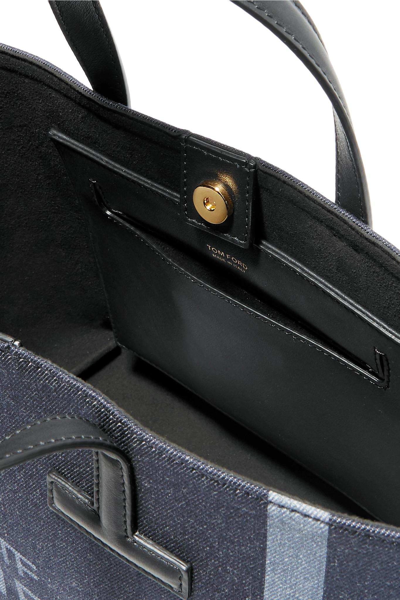 tom ford denim tote