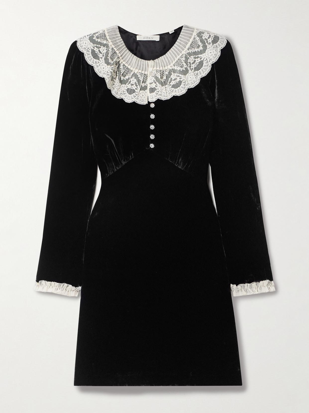 doen black lace dress Eloise Dress - Black