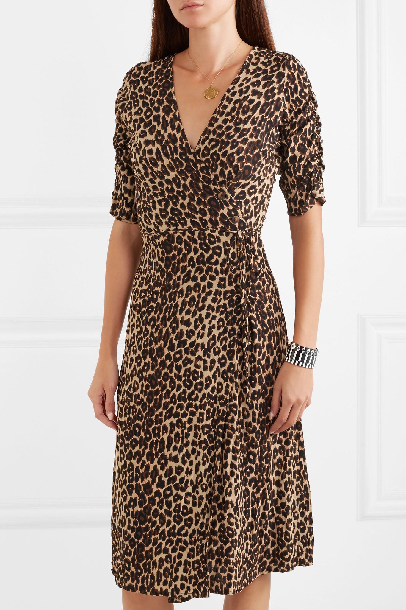 faithfull leopard dress