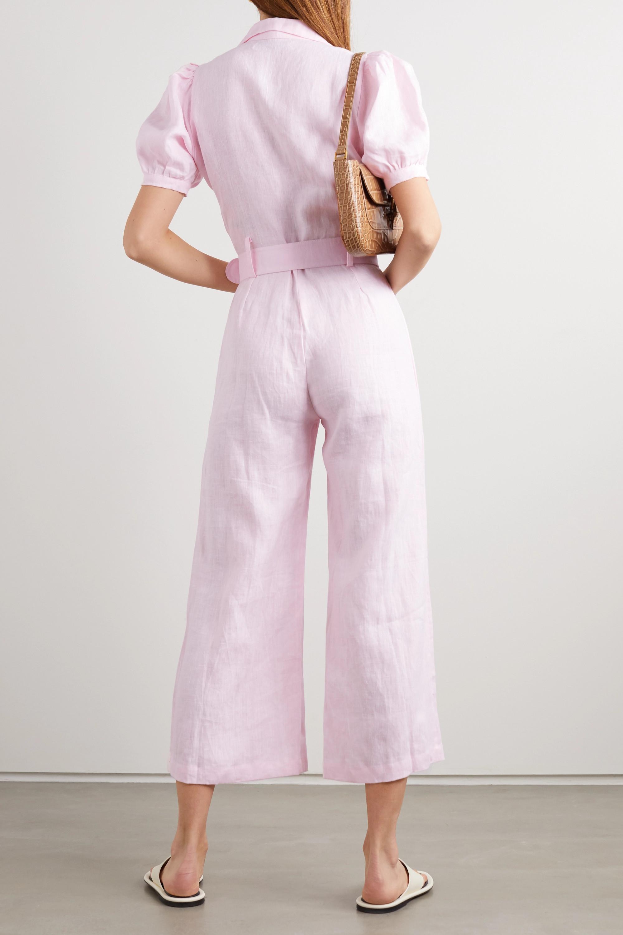 https://cdna.lystit.com/photos/net-a-porter/50e61c92/faithfull-the-brand-pastel-pink-Net-Sustain-Frederikke-Belted-Linen-Jumpsuit.jpeg