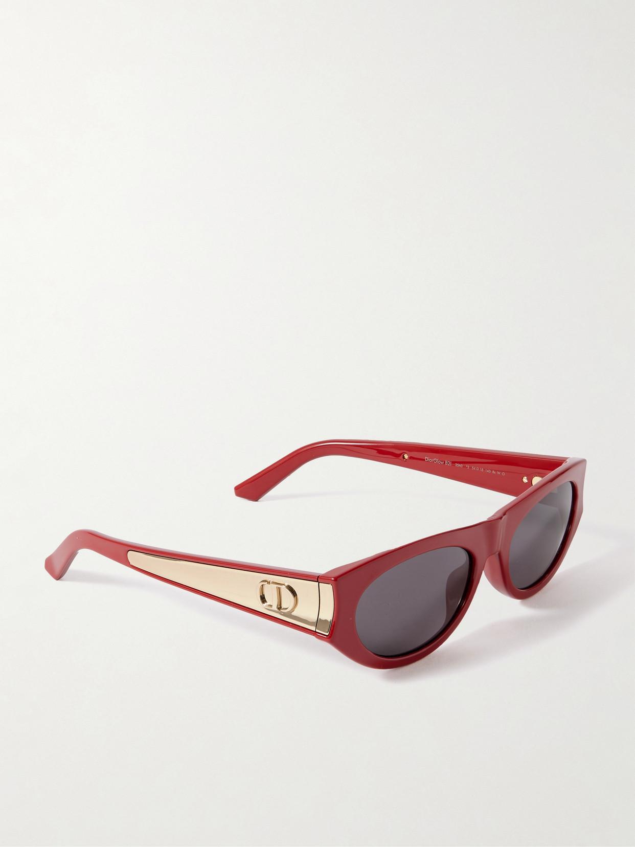 Dior Diorglow B2I Acetate Sunglasses in Red | Lyst display picture 2