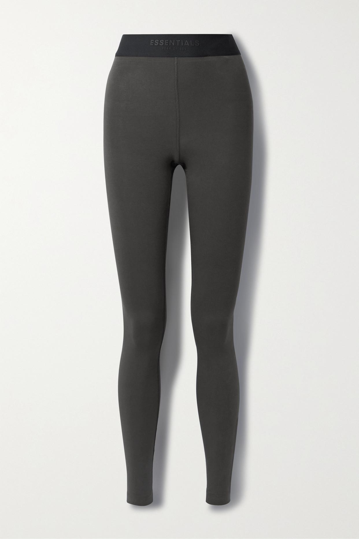 Fear Of God Stretch Cotton-jersey Leggings in Gray