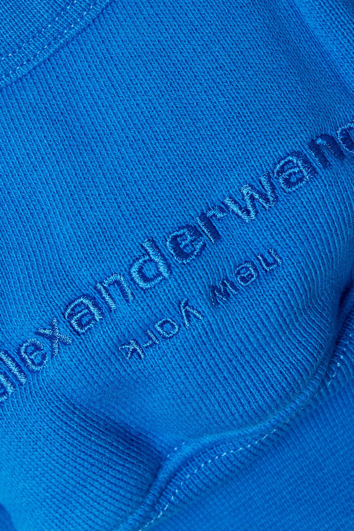 alexanderwang.t Blue Embroidered Pajama Shirt