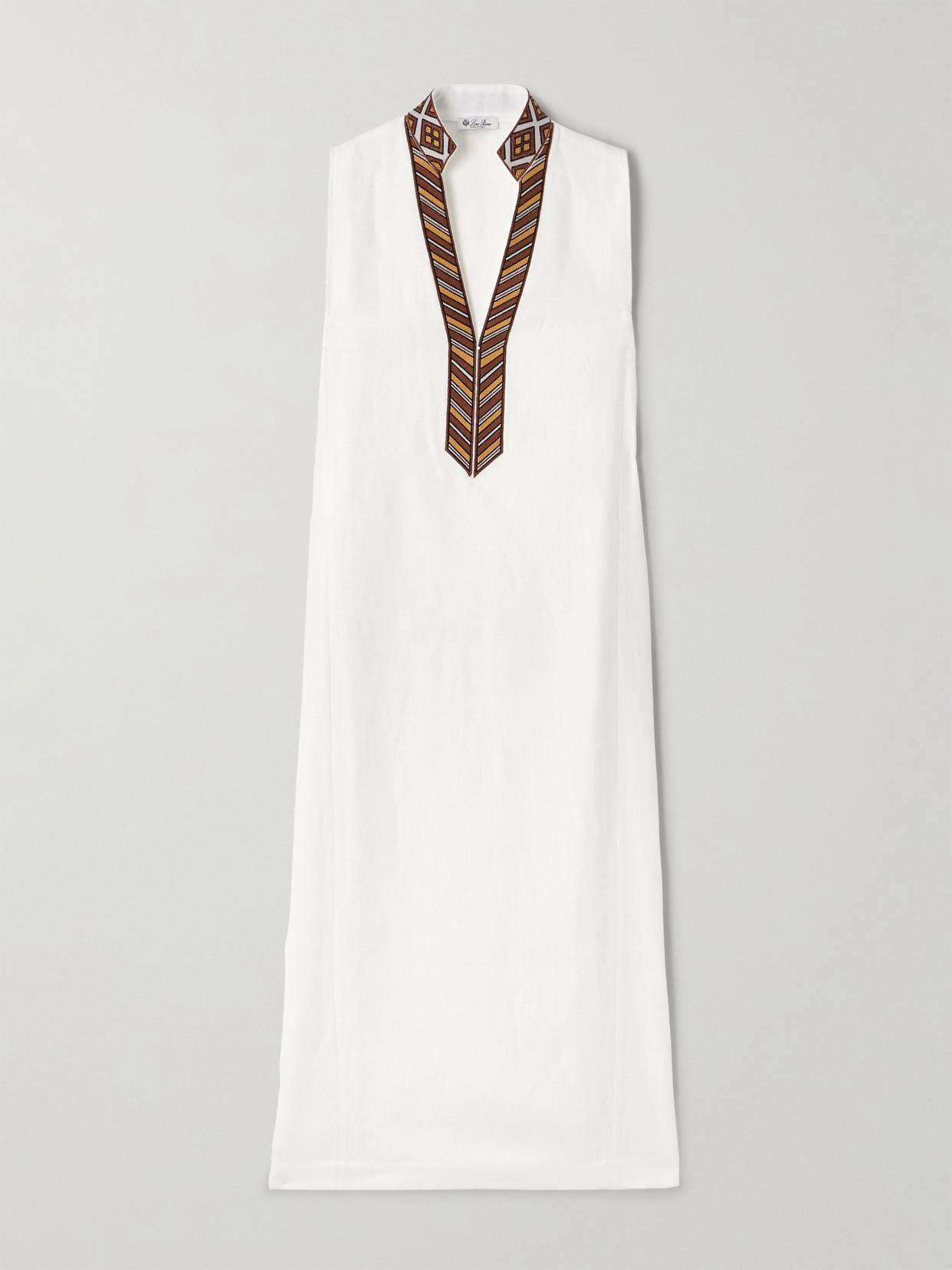 long denim dresses Denim Maxi Dress w/ Front Slit & Pockets 2XL Regular main image 0
