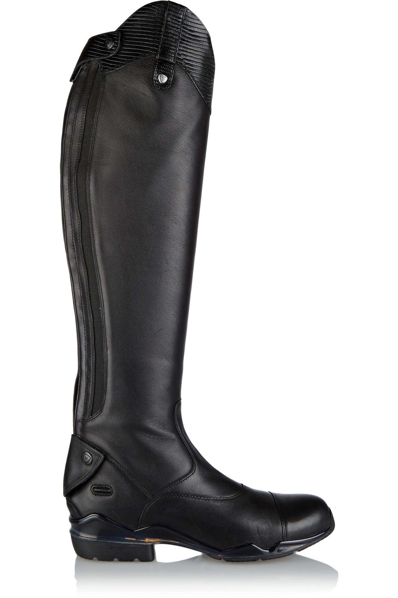 Ariat Volant S Leather Riding Boots in Black Lyst