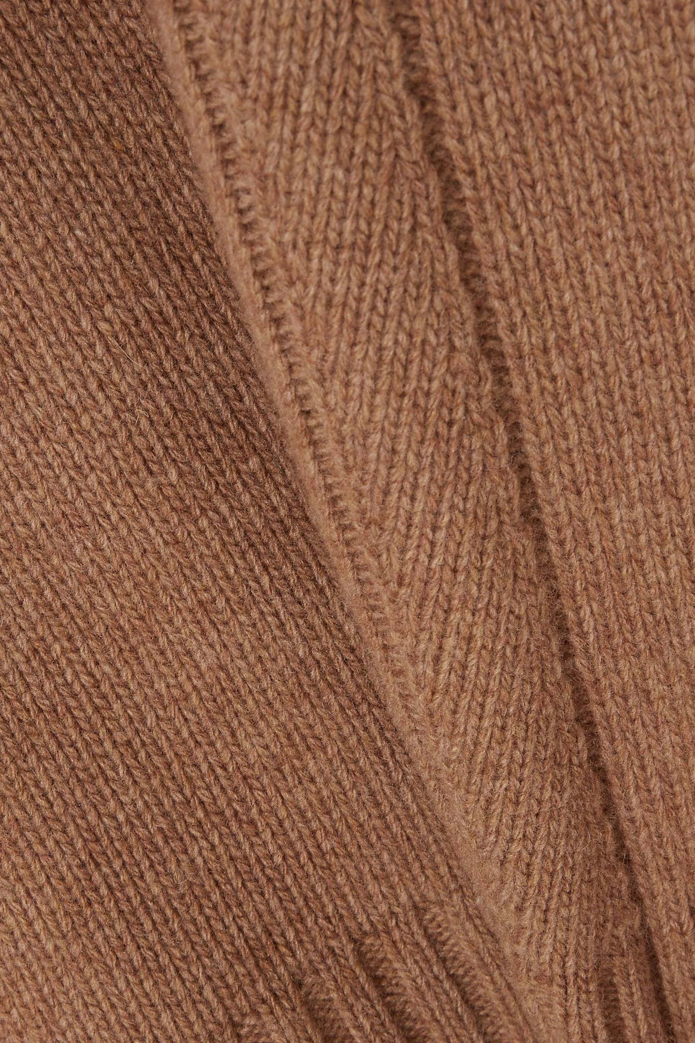 By Malene Birger Aleya Oversized Wool-blend Turtleneck Sweater in Brown |  Lyst