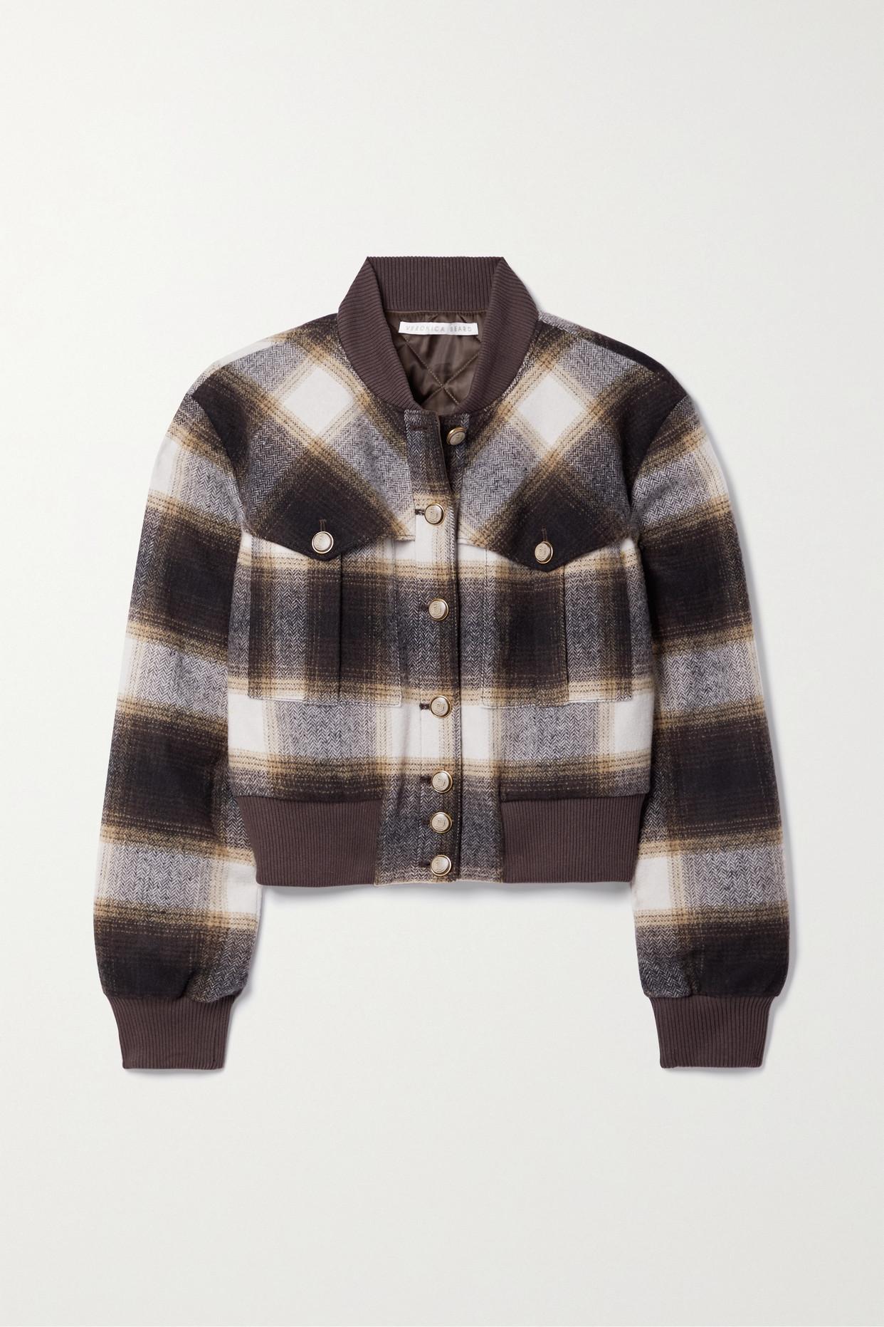 Levi's women's wool blend rib cheap knit bomber jacket