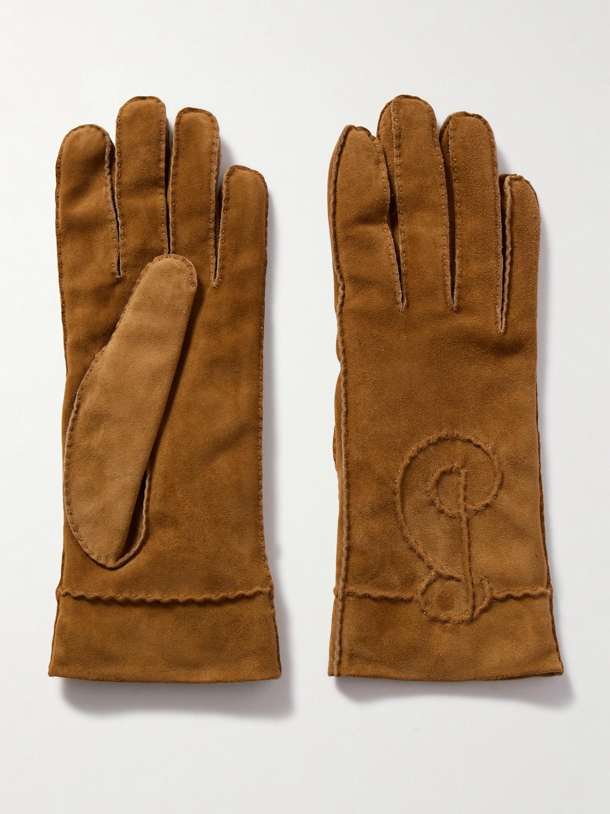 BURBERRY バーバリー 山羊皮レザー手袋 Leather Gloves