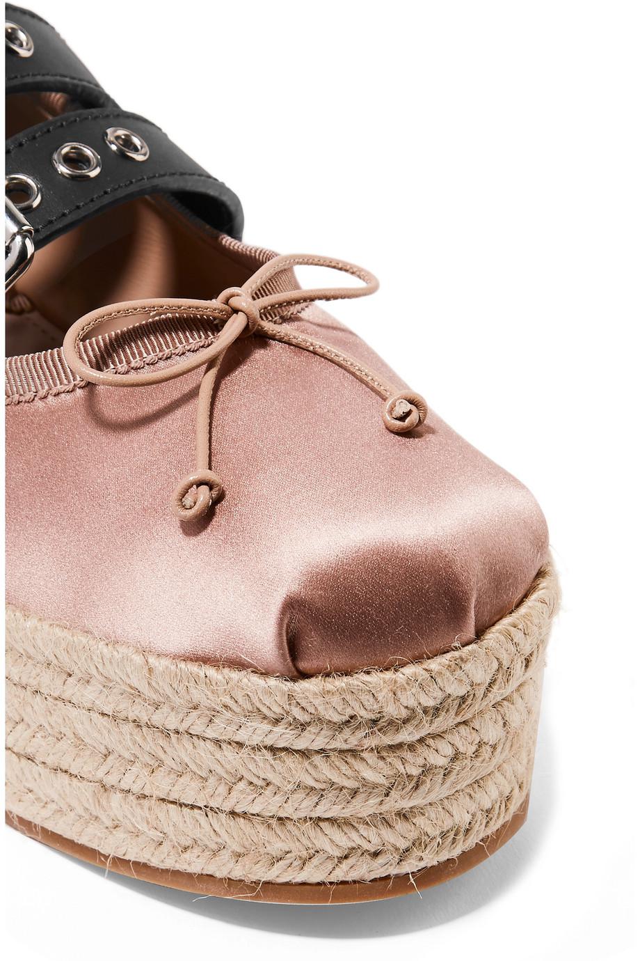 miu miu denim espadrilles