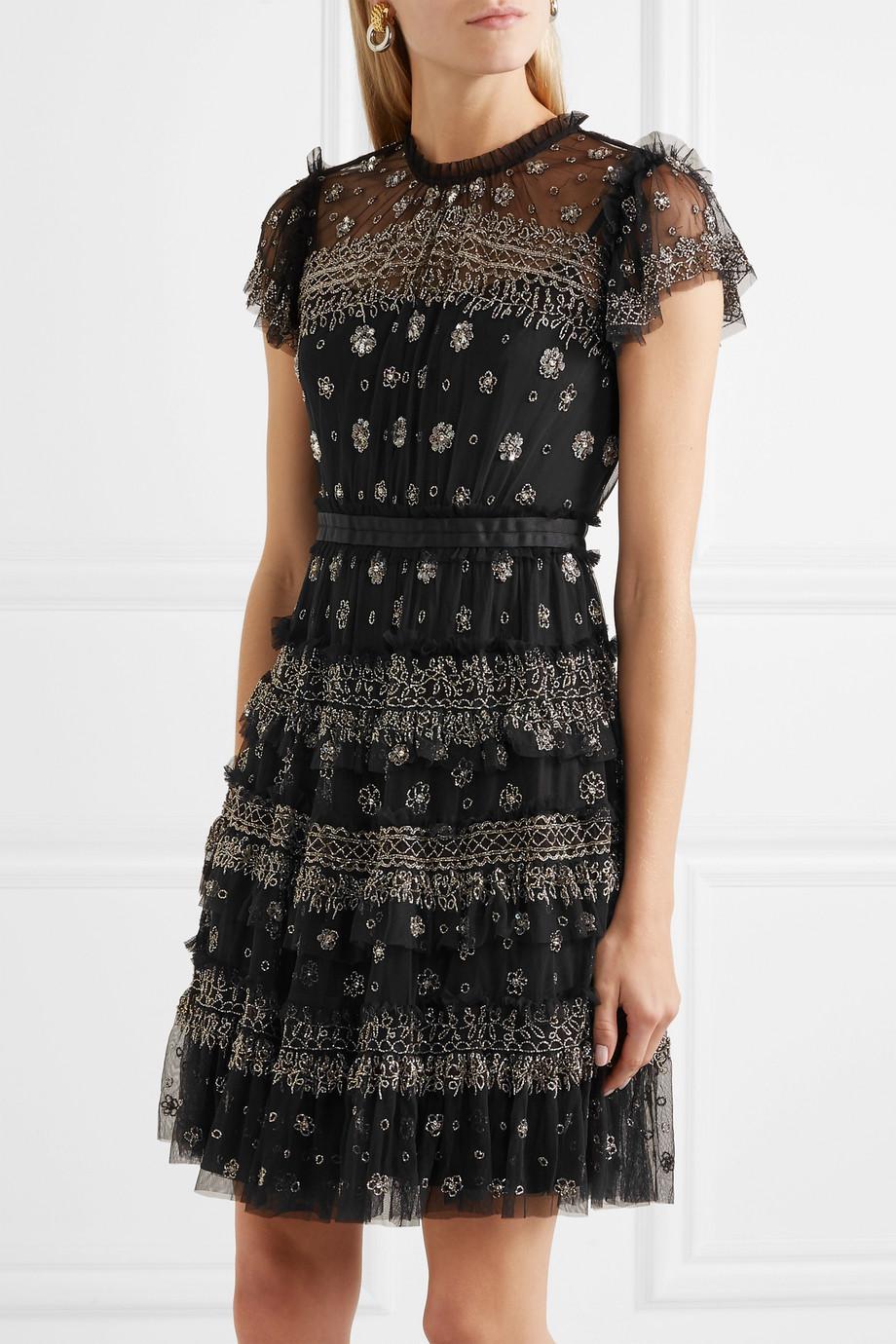 bonnie jean black dress