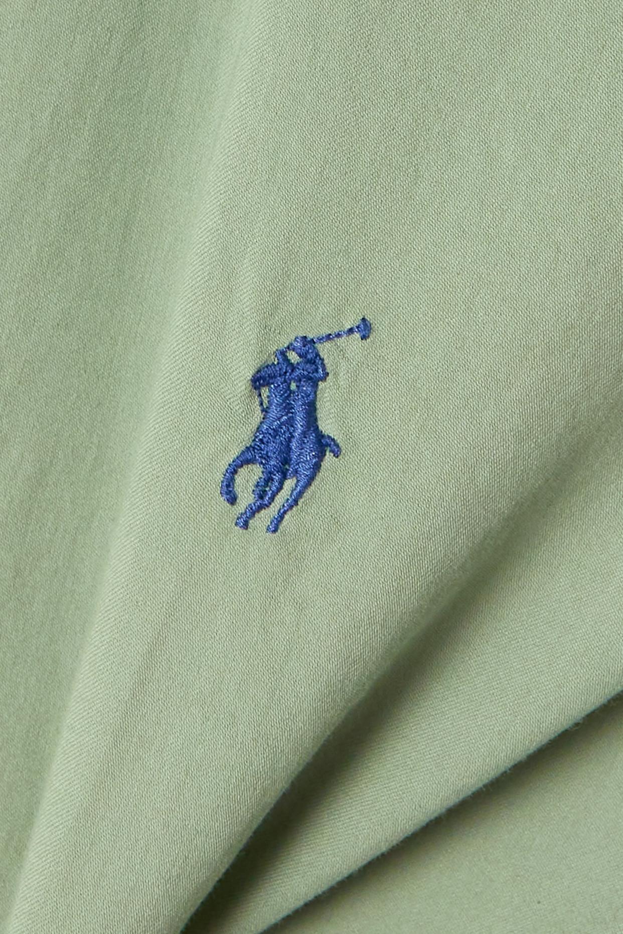Polo Ralph Lauren Cotton-chambray Shirt in Green | Lyst