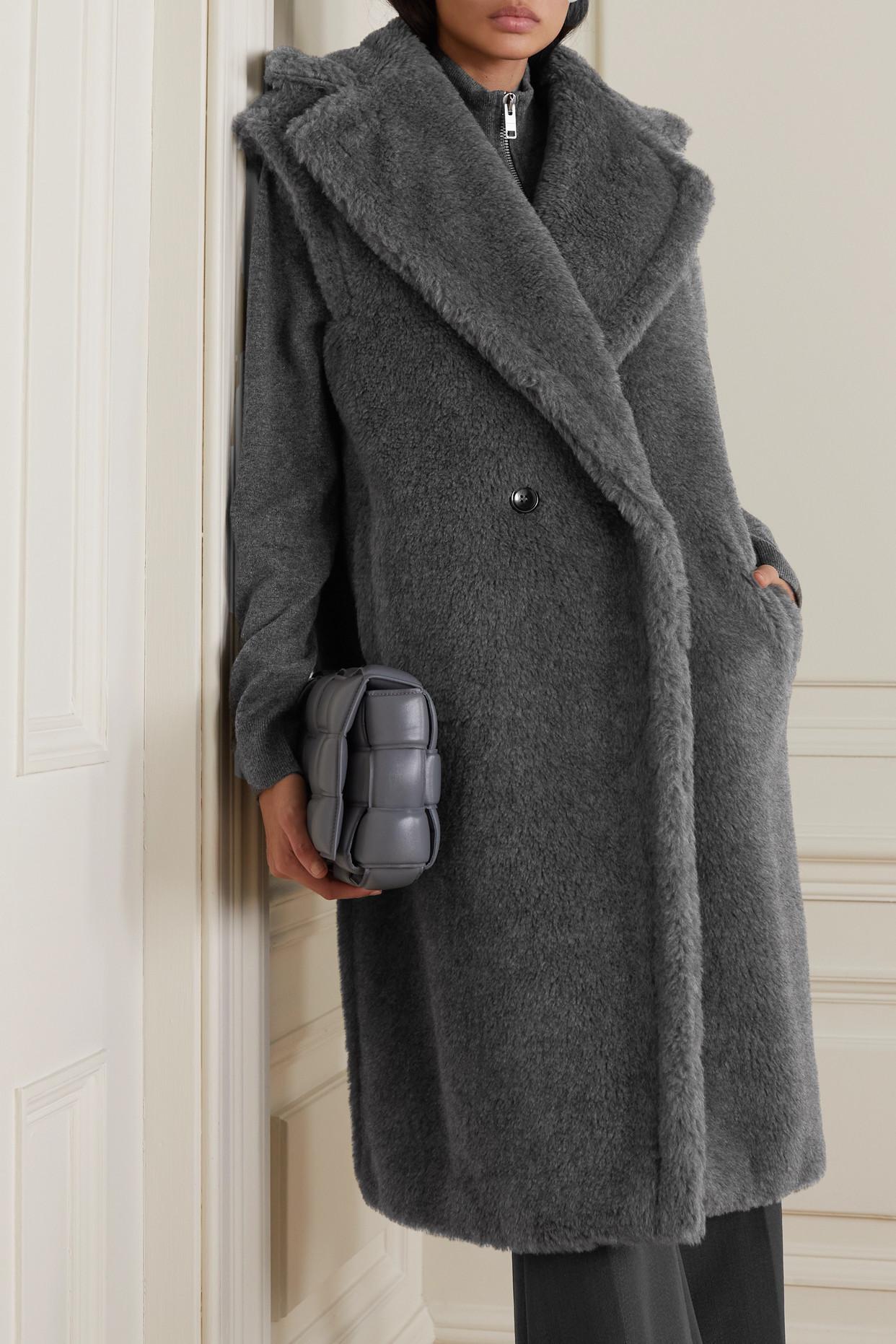 Max Mara Eclisse Teddy Wool, Alpaca And Silk-blend Vest | Lyst