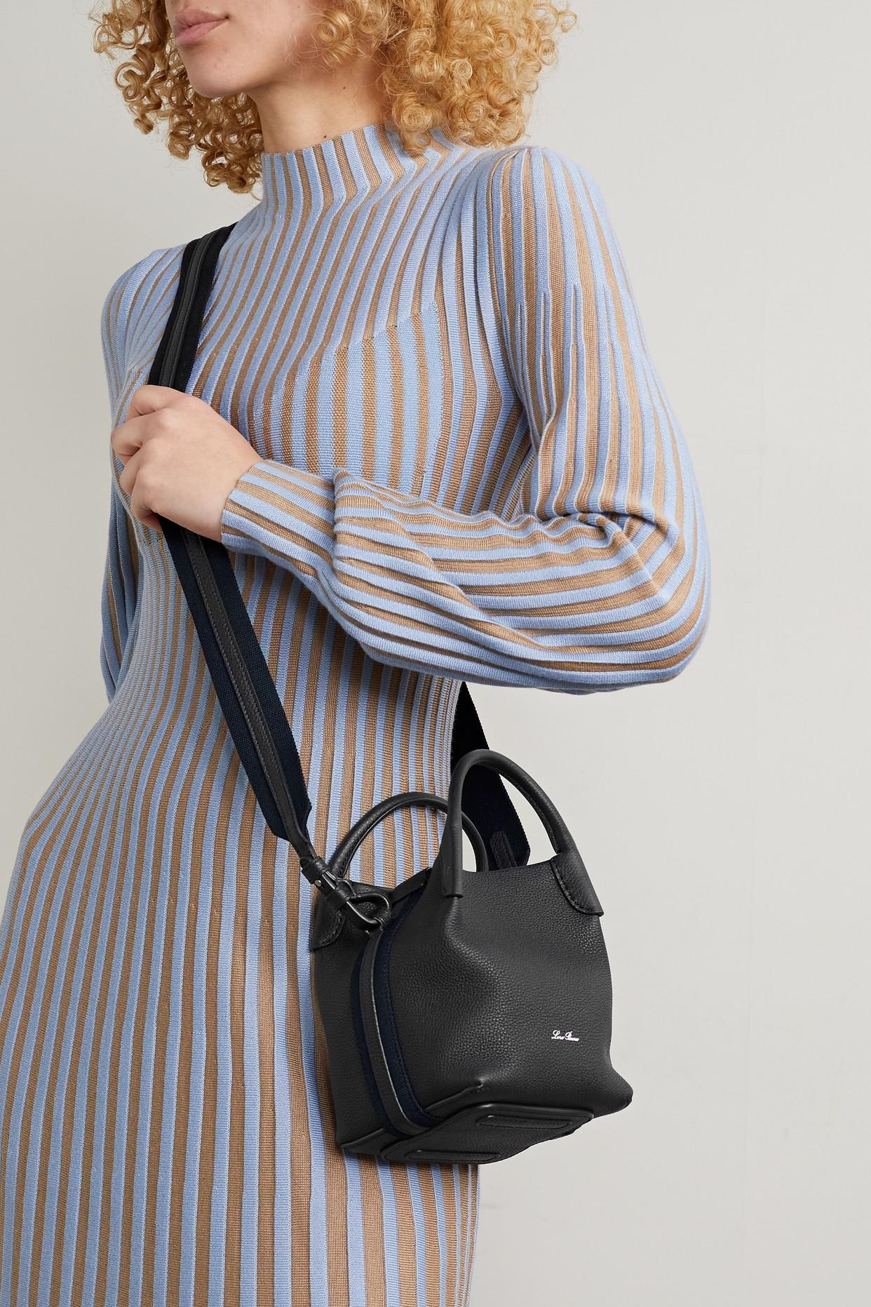 Loro Piana Sesia Micro Leather Crossbody Bag for Women