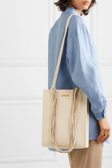 Jacquemus Le A4 Leather Tote | Lyst