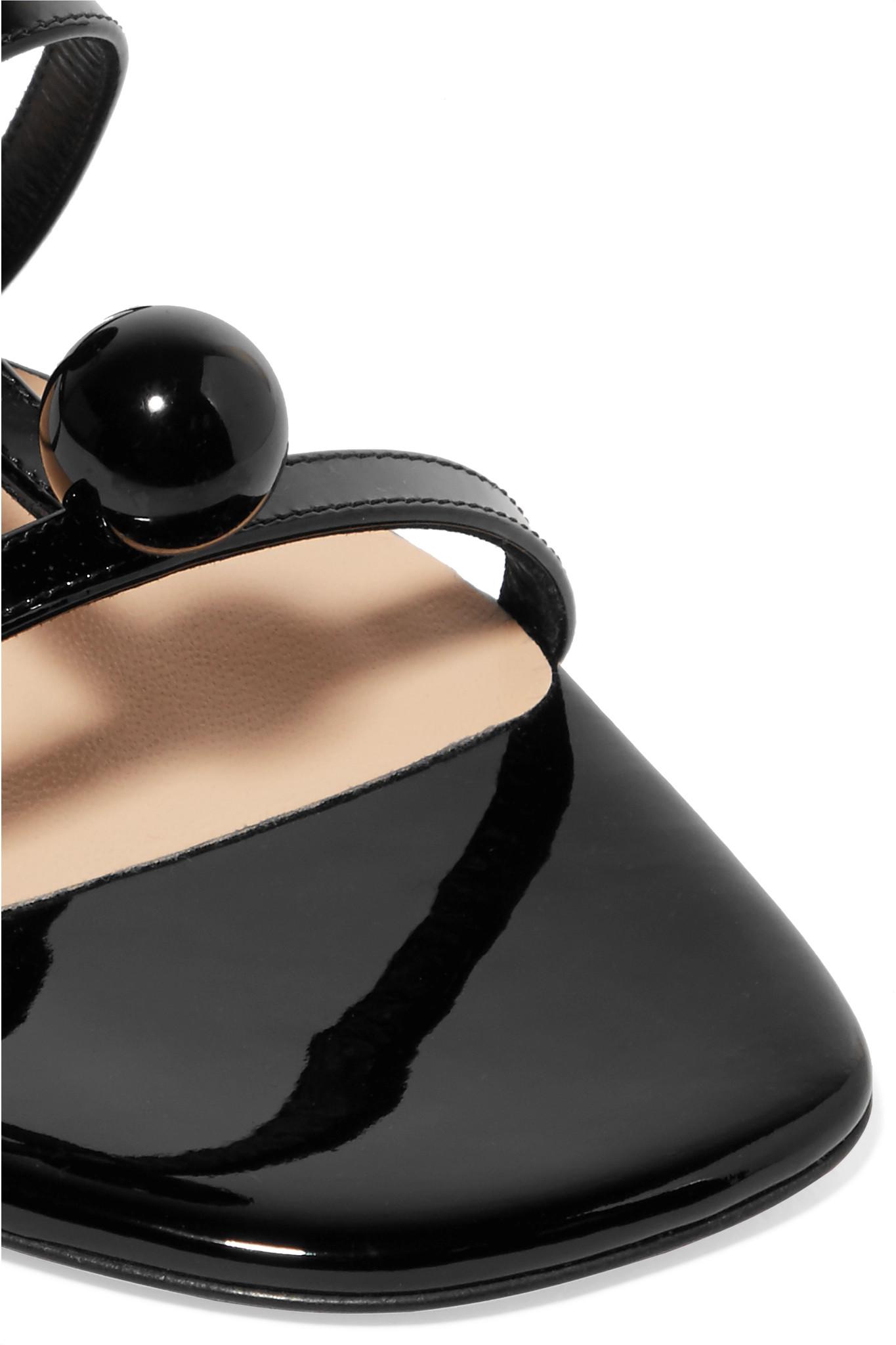 christian louboutin slides black