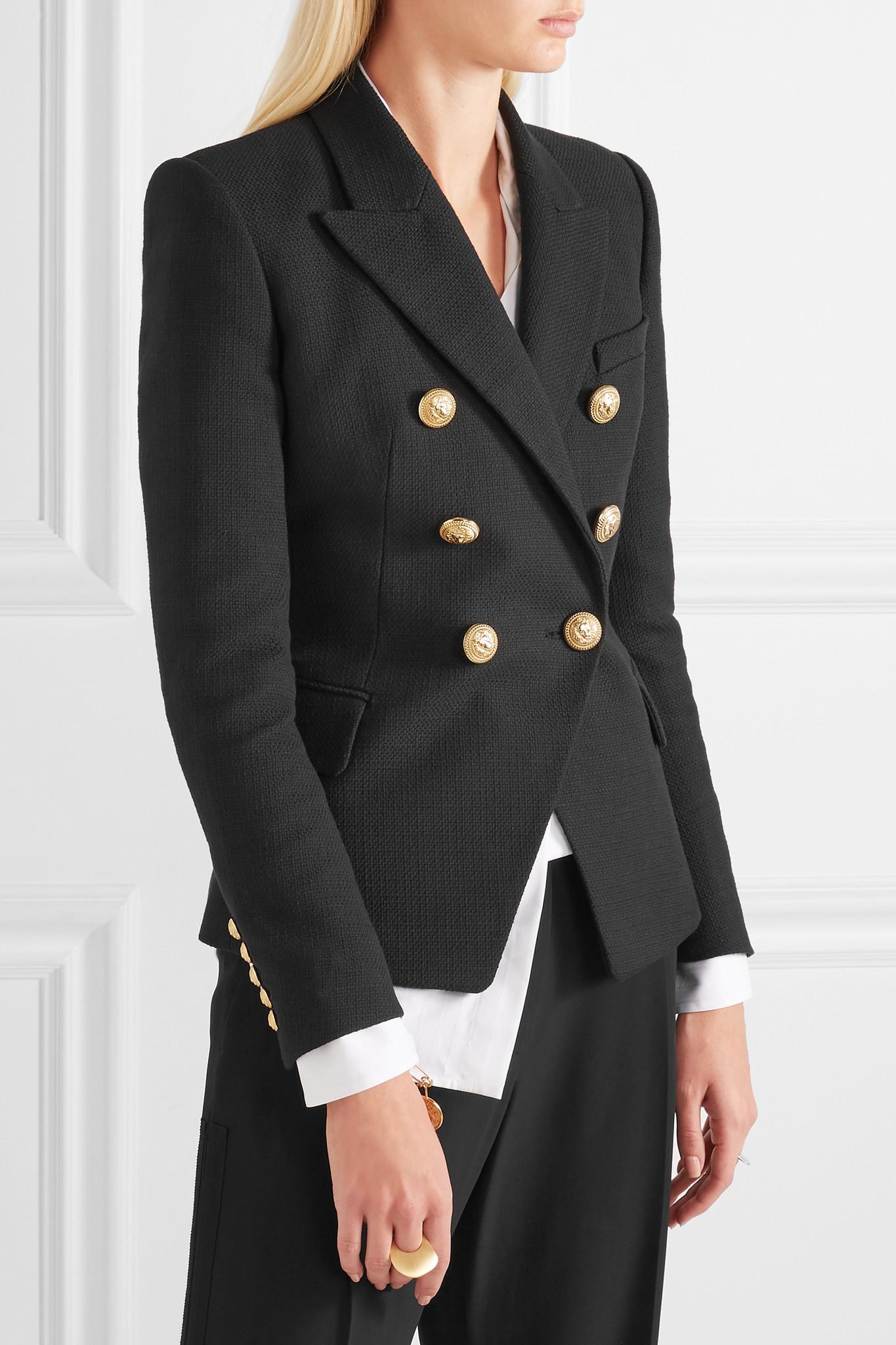 basketweave blazer