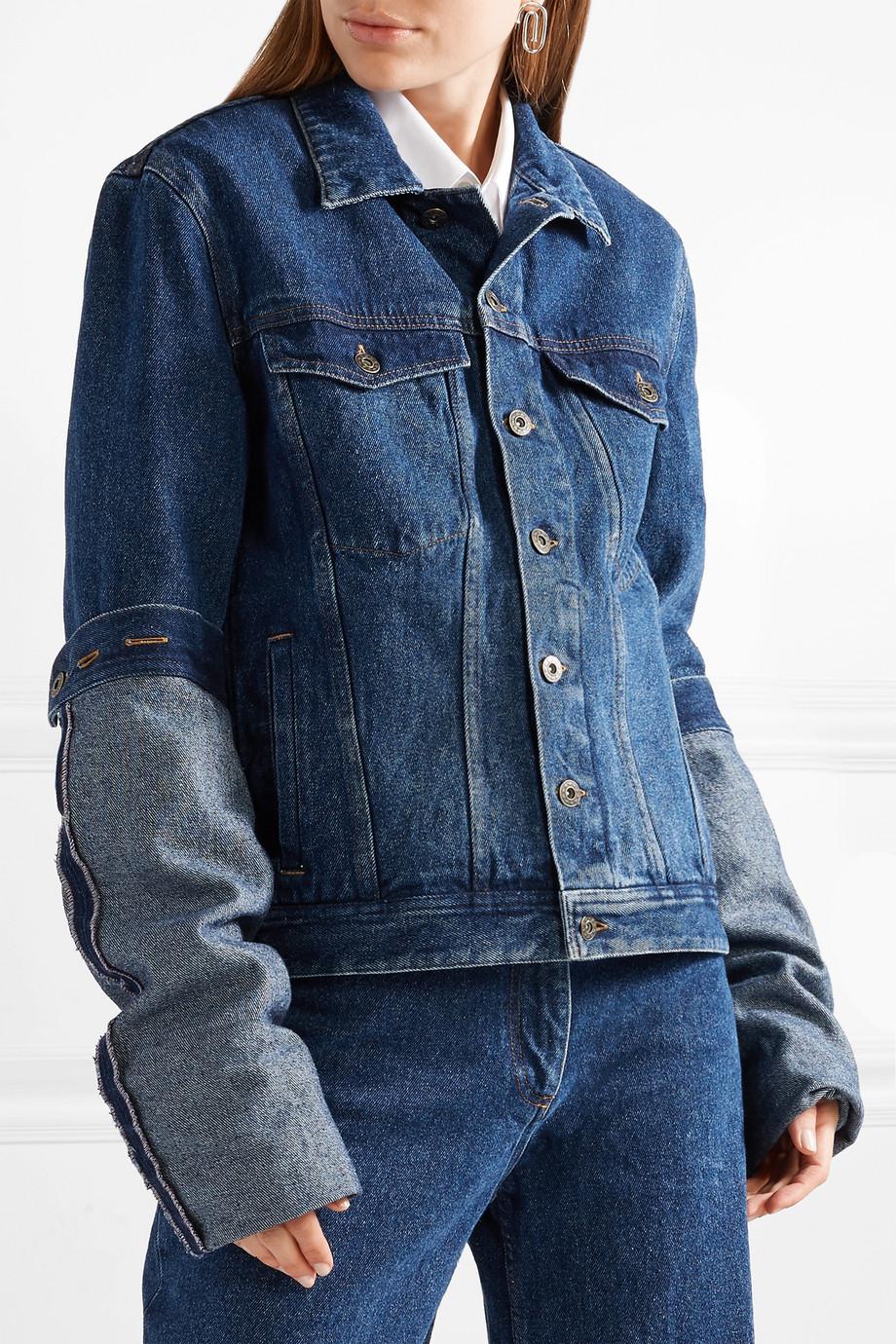 Shop Y Project Long Sleeve Denim Jacket | UP TO 54% OFF