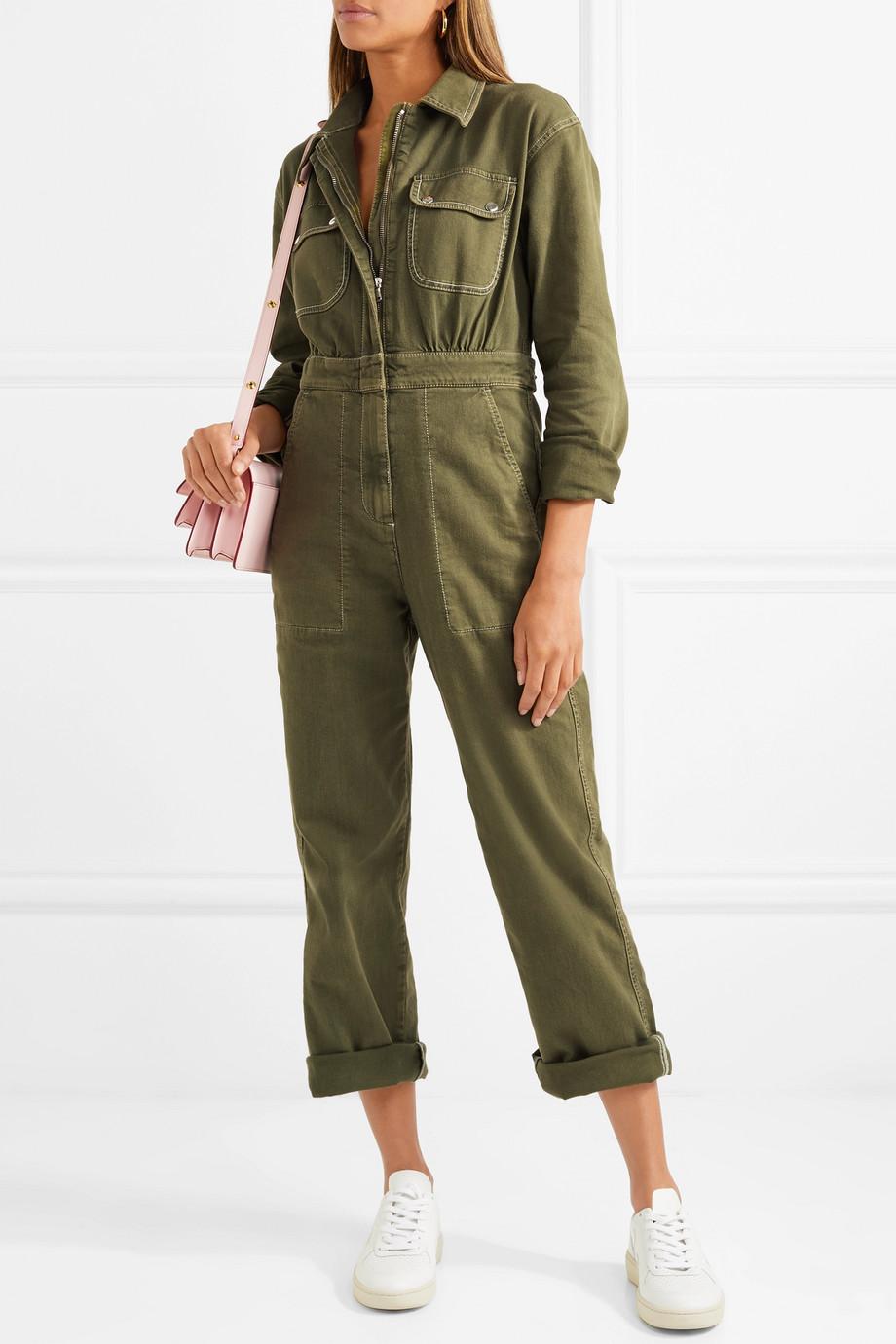 Alexa chung denim sales jumpsuit