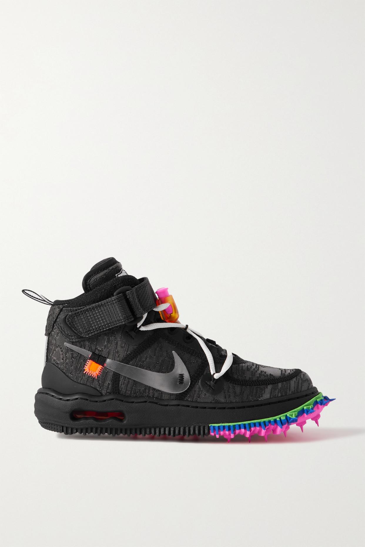 Nike x Supreme Air Force 1 Low Mini Box Logo Black Sneakers - Farfetch