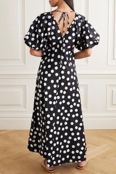 cherry polka dot dress