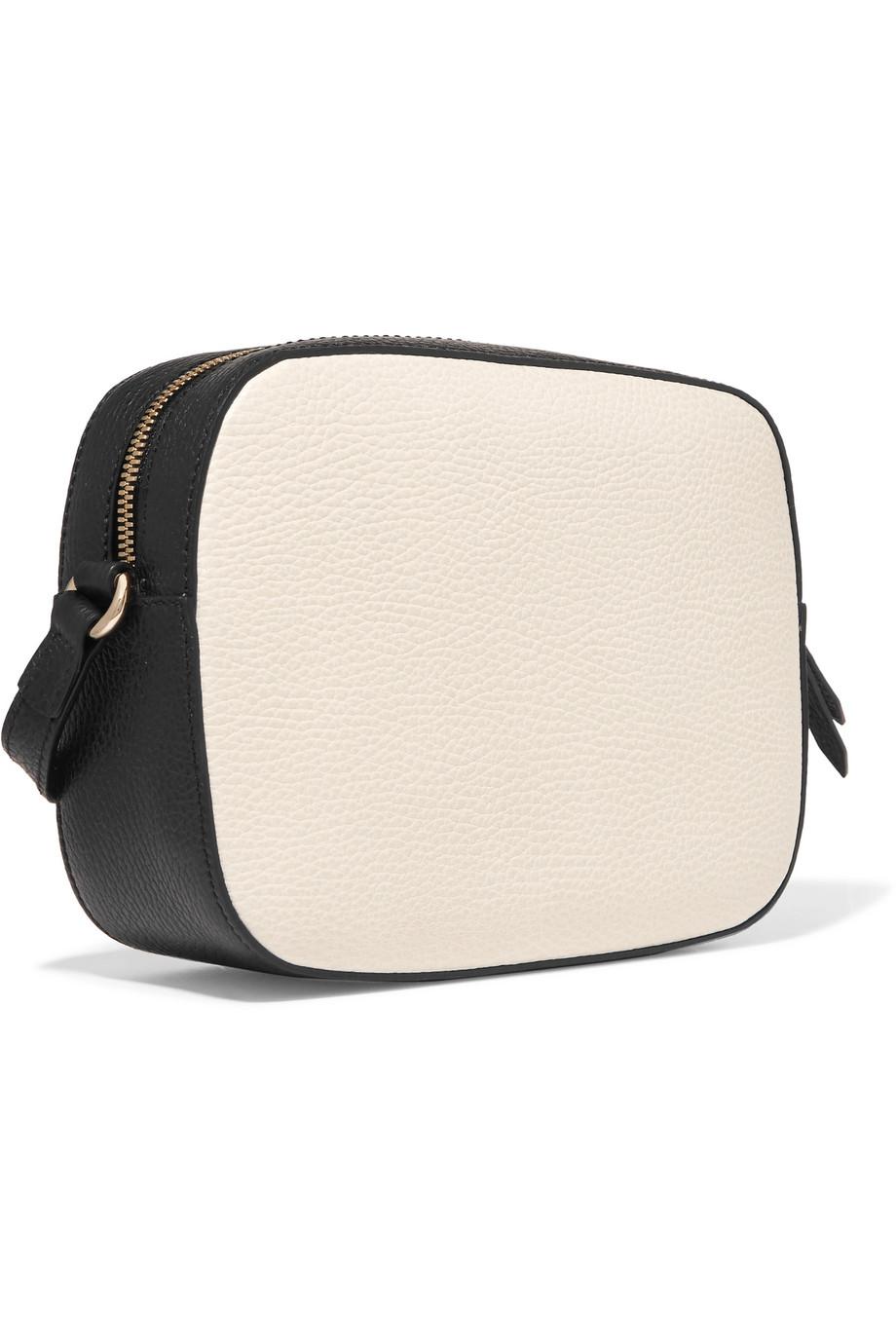 Gucci Soho Disco Textured-leather Shoulder Bag in White - Lyst