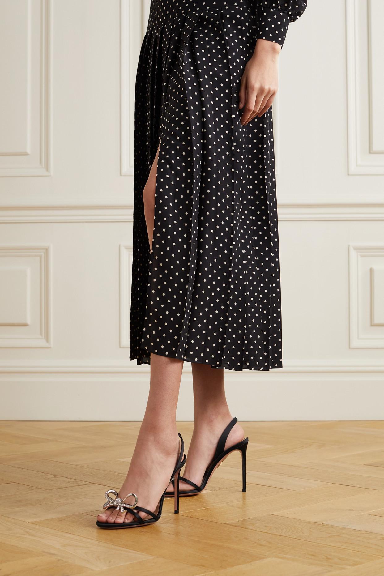 aquazzura slingback sandals
