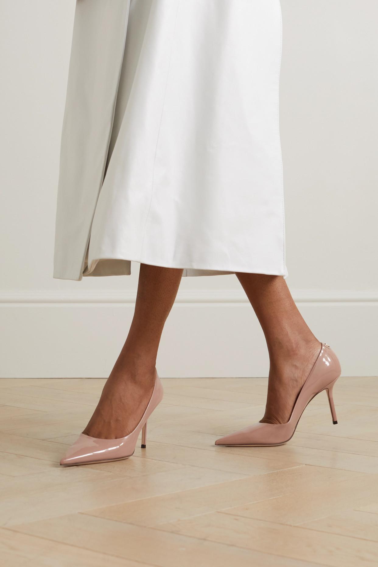 Jimmy Choo Love 85 Patent-leather Pumps | Lyst