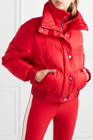 CORDOVA The Snowbird Quilted down Jacket in Red Lyst