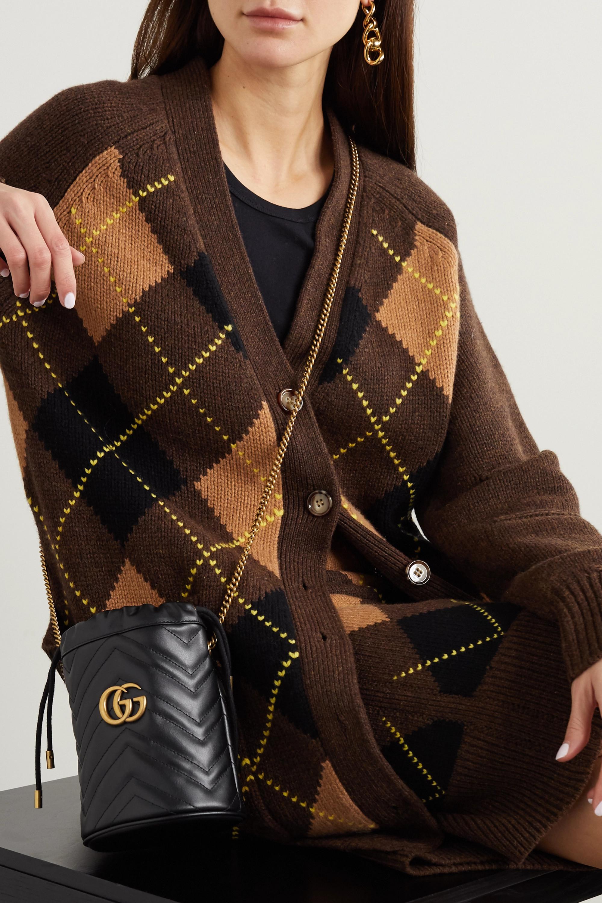 Gucci marmont mini bucket sale