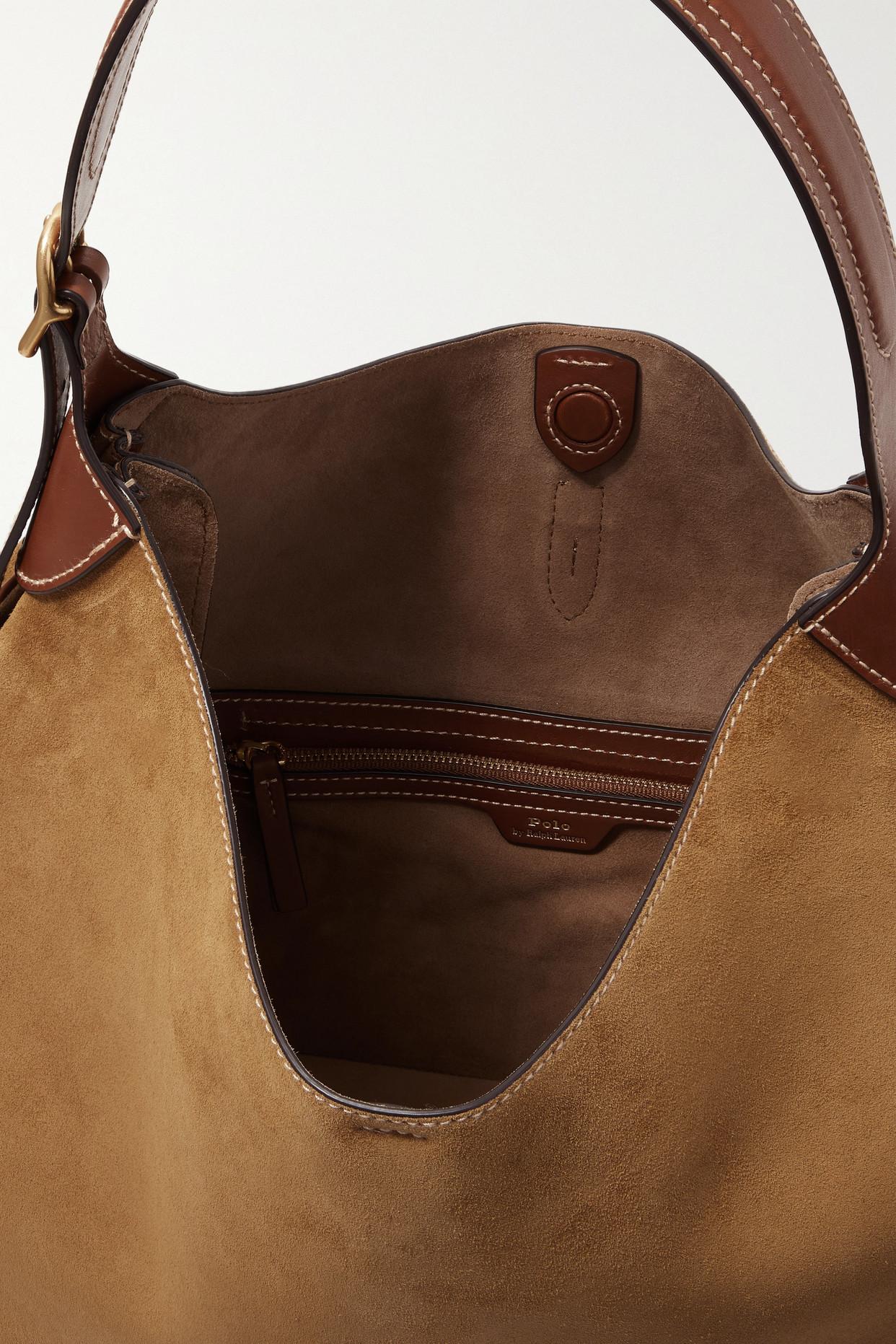 Ralph lauren nubuck outlet leather hobo bag