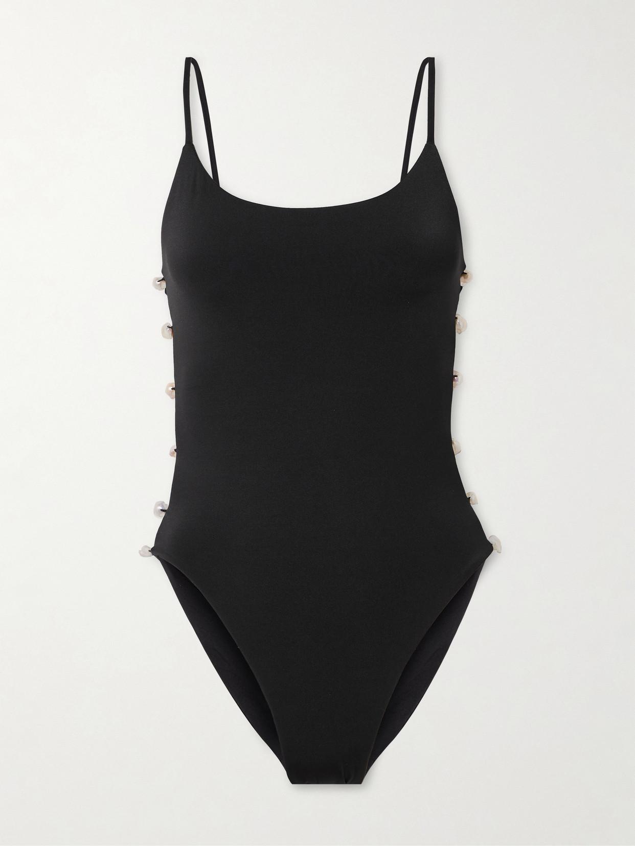 Narcissus One-Piece in Black | Sara Cristina