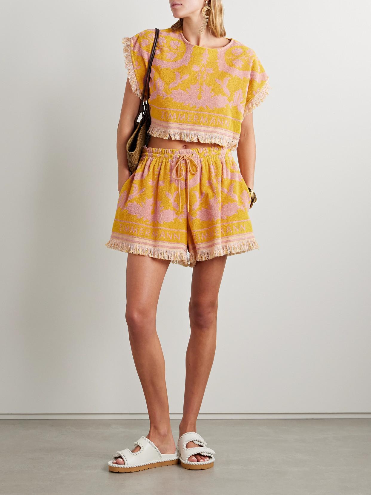 ワンピース ZIMMERMANN COTTON TOP Zimmermann Cotton Coco One-Shoulder Top | Harrods UK