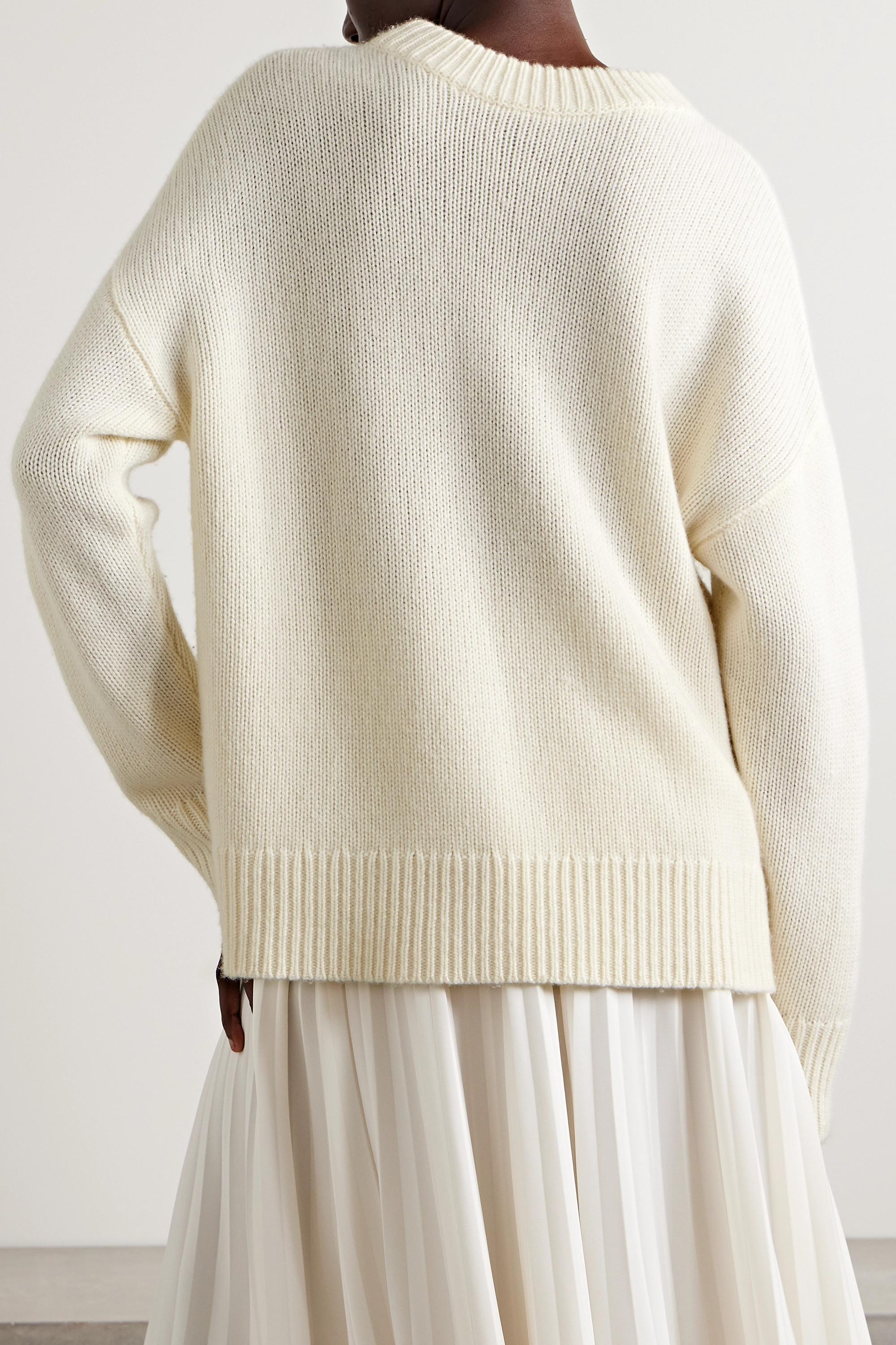 Co. Cashmere Sweater in Natural | Lyst Australia