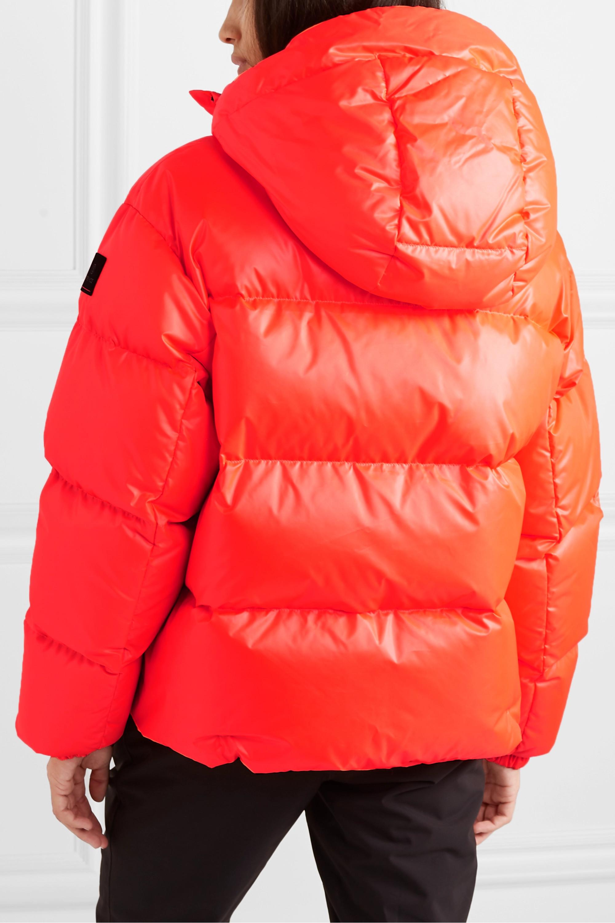 Bogner Fire + Ice Synthetik Ranja Verkürzte Oversized-skijacke Aus  Gestepptem Shell Mit Daunenfüllung Und Kapuze in Orange | Lyst AT