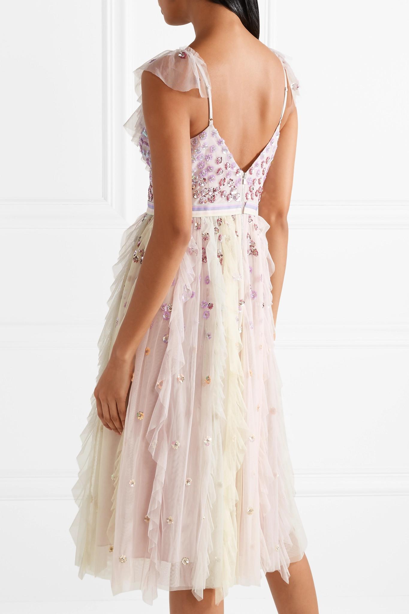 needle and thread rainbow gown
