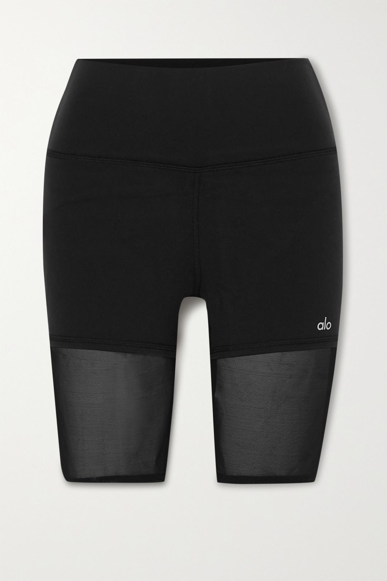 Alo Yoga Synthetic Lavish Mesh-trimmed 