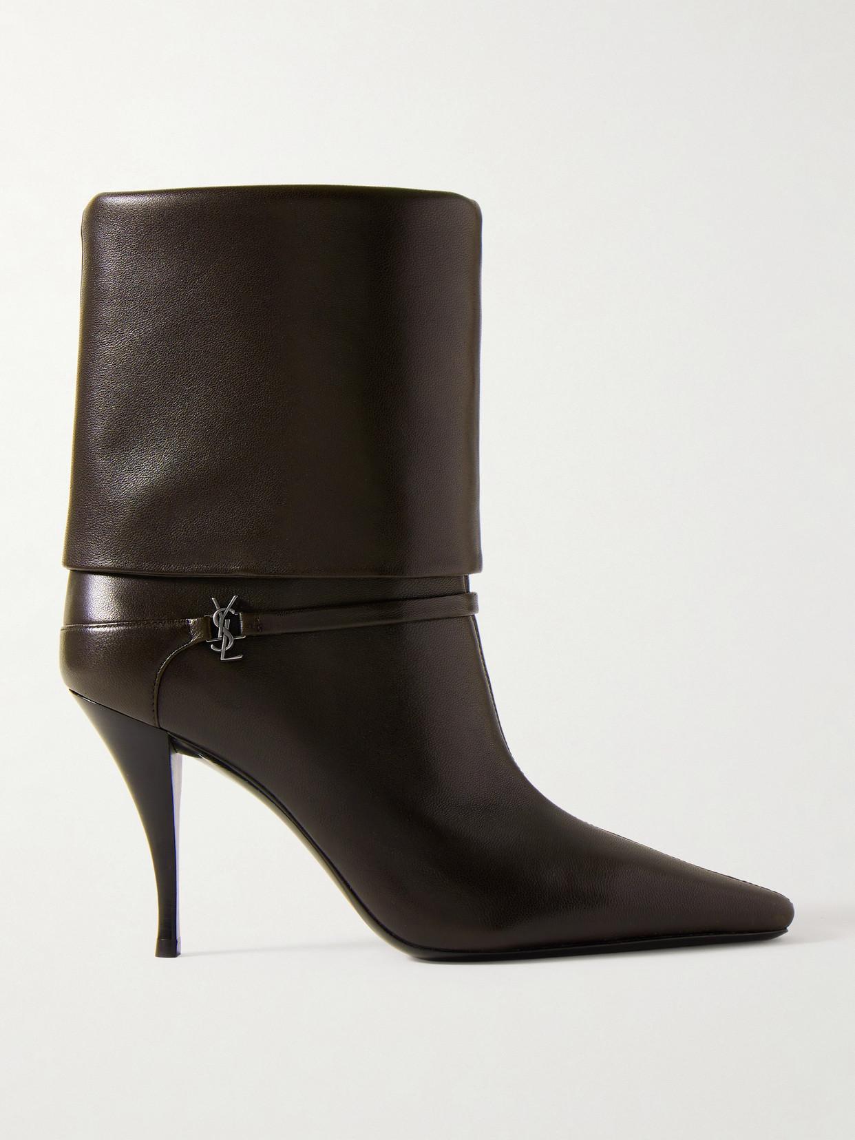 【Saint Laurent】ニキ ブーティ(スエード) Designer Saint Laurent Niki Boots for Women - Up to 41% off