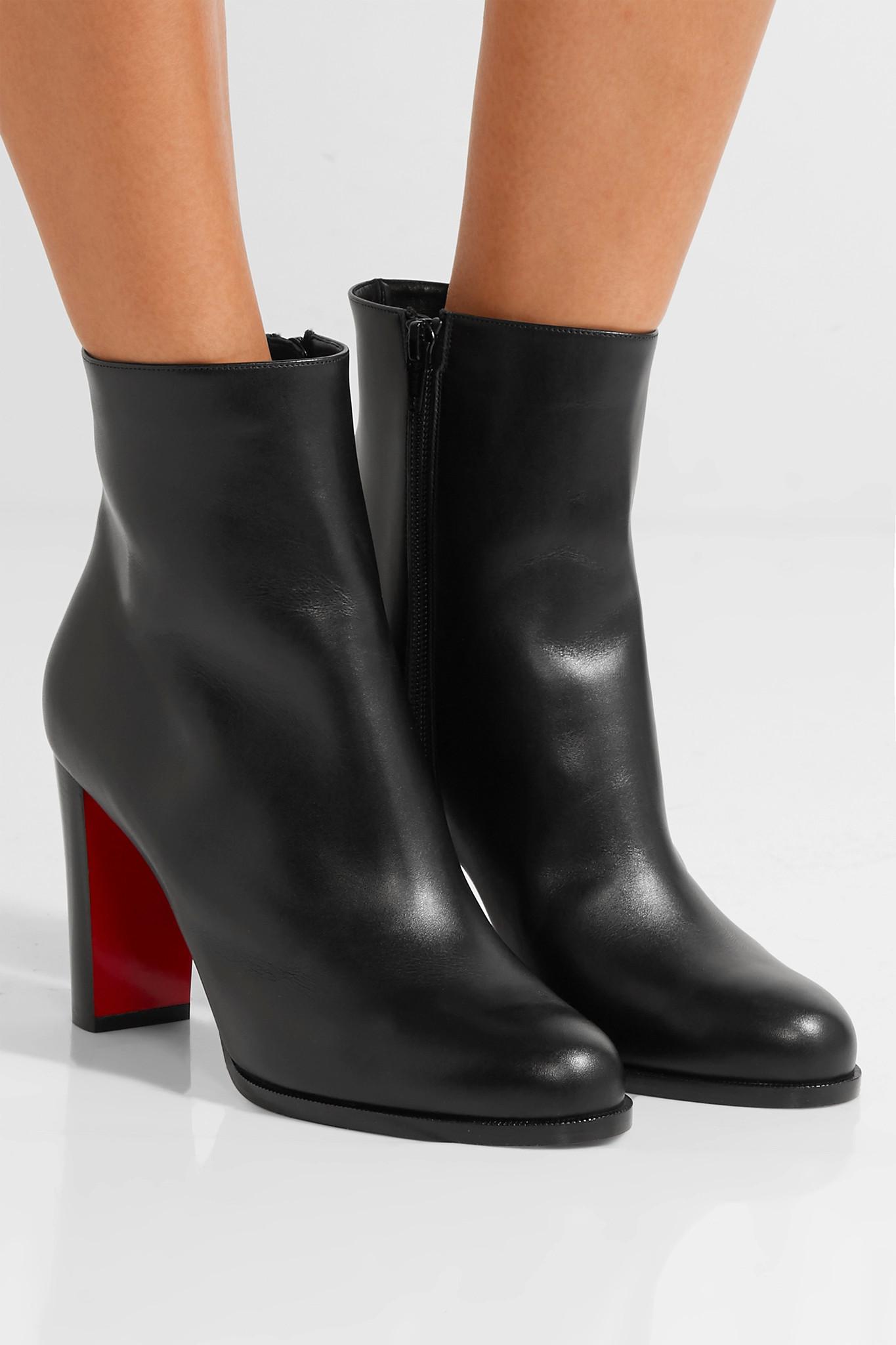 christian louboutin shoe boots