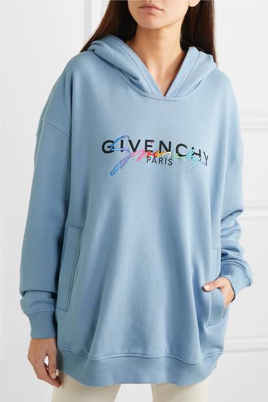 givenchy hoodie light blue